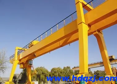門式起重機風(fēng)壓和剎車作用